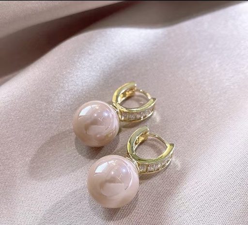 [84529220] Trendy Pearl Earrings
