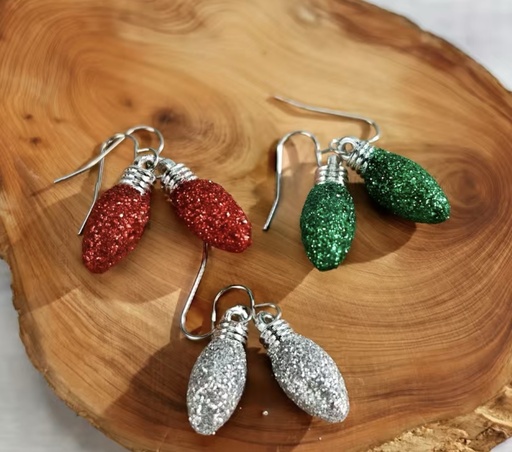 Christmas Light Drop Earrings