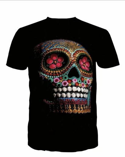Skull Roses Men T-Shirt