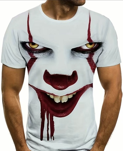 Spooky Clown Men T-Shirt