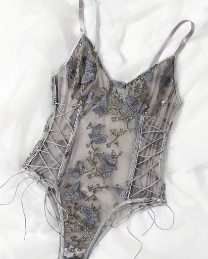 Butterfly Delicate Teddy Lingerie