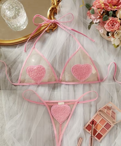 Heart Lingerie Set