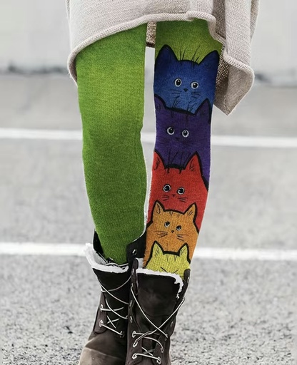 Funky Cat Leggings