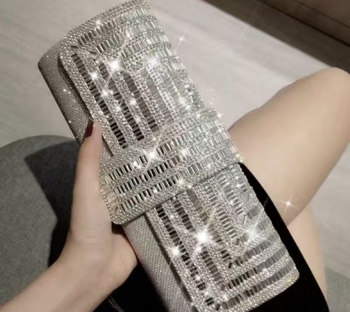 Rhinestone Evening Clutch