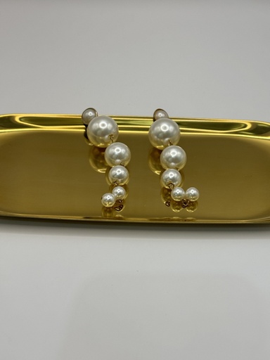 [84530026] Pearls Dangling Earrings