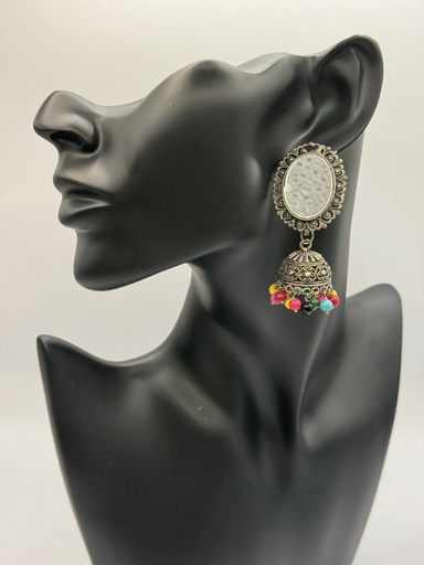 [46636742] Mirror Dangling Earrings