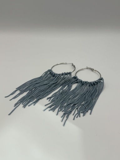 Circular Tassels Earrings