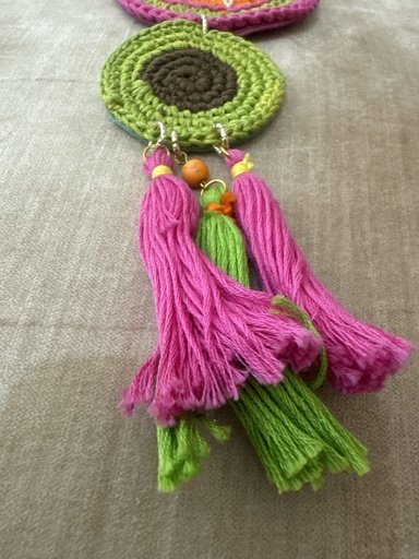 [28016926] Wool Statement Necklace