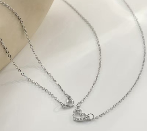 Double Heart Necklace