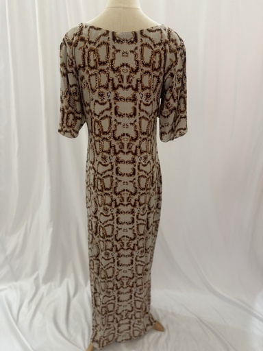 [79930367] Digital Leopard Dress