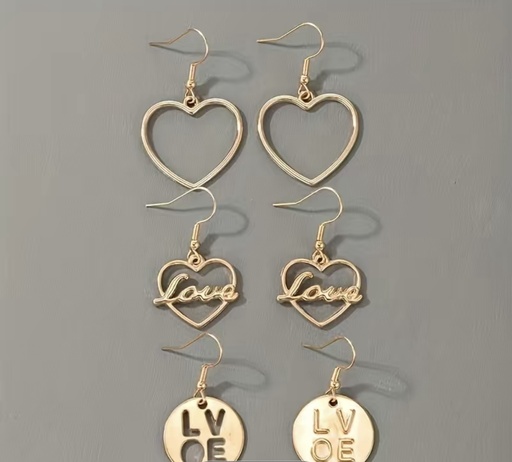 Heart Love Earrings