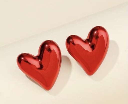 Glossy heart Earrings