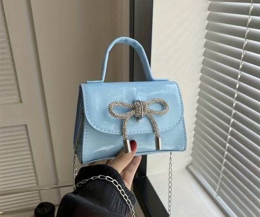 Rhinestone Bow Bag
