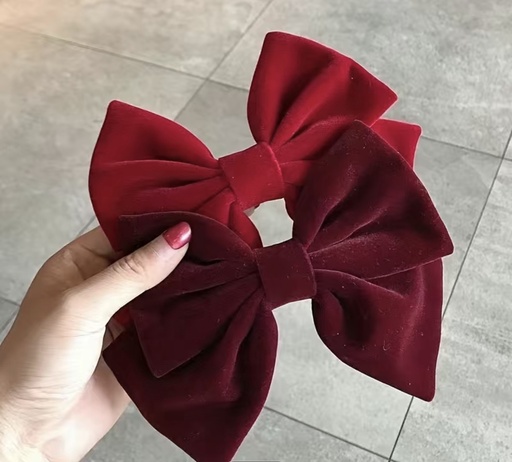 Retro bow hair clip