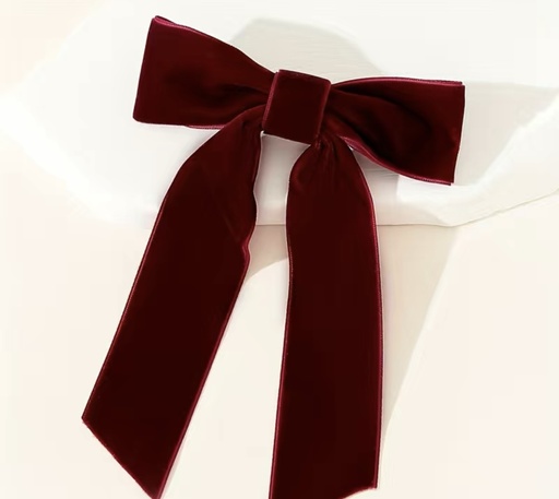Elegant velvet hair bow