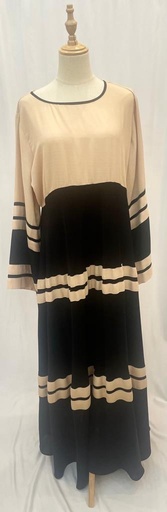 [73754877] Stripe Abaya