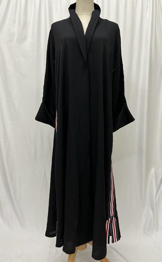 [72331357] Casual Strips Abaya