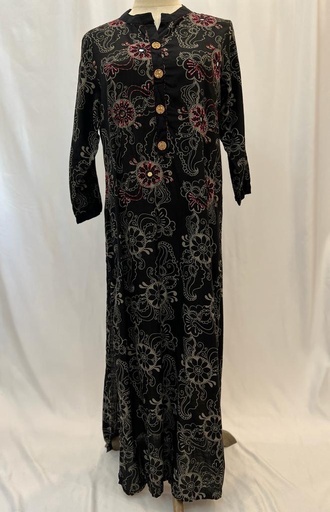 Benjabi floral embroidered Dress