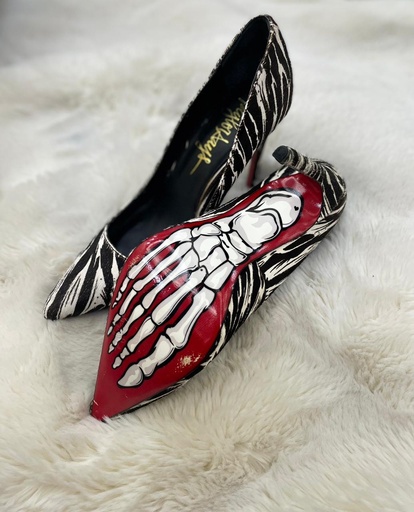 [67231446] Zebra Heels
