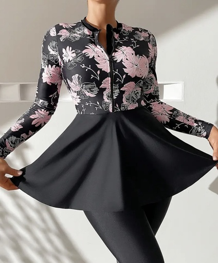Burkini floral Swimsuit