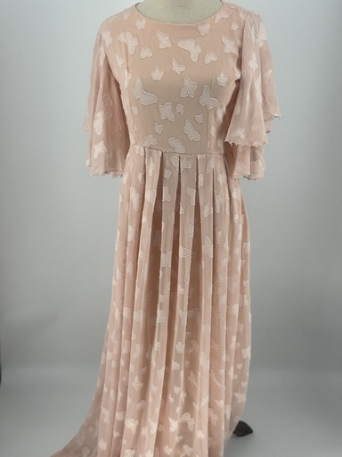 [79931869] Butterfly pearl Dress