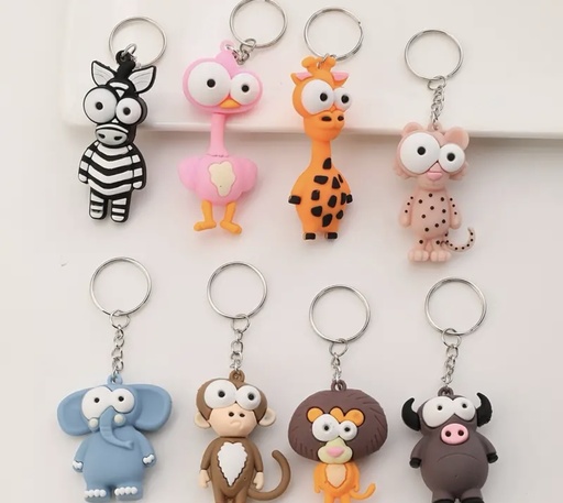 Big Eyes Animals Keychain
