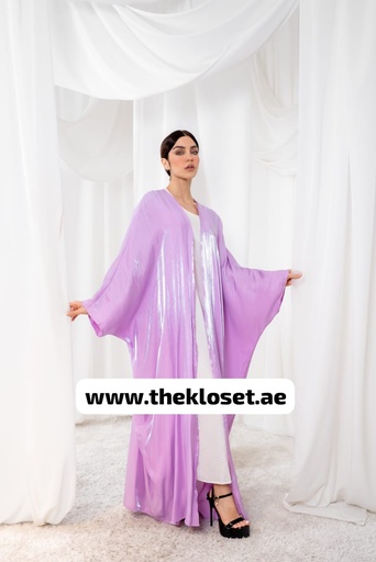 Solid Ombre Glow Abaya 