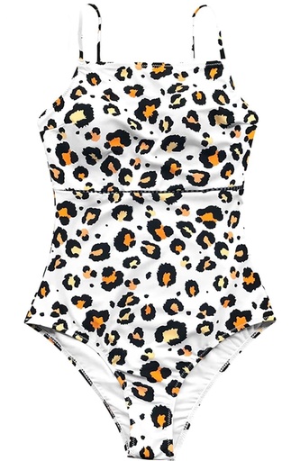 Elegant Leopard Bikini One Piece 
