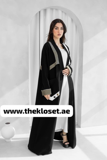 [43991198] Merry geometric Abaya 