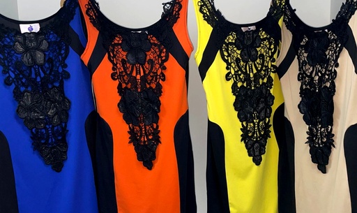 Exquisite Mini Summer Dress with Lace Touch