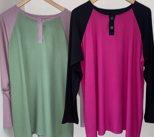 Color block Over sized Women's Top 