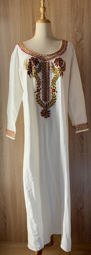 [46129330] Traditional White Jalabiya Dress