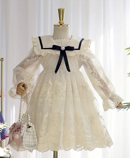 Classic Flower Lace Dress