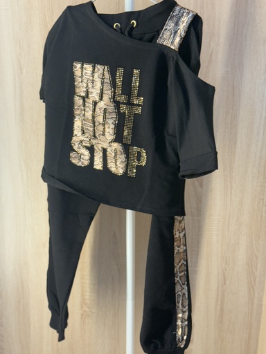 Hot Stop Sequins sweatsuit 