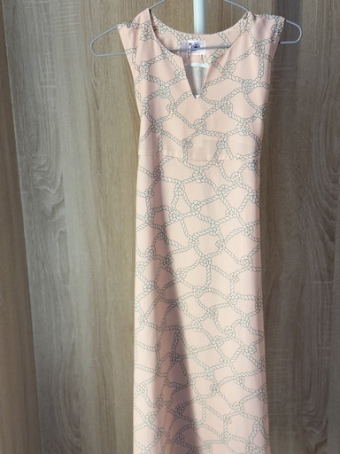 [24729013] Crystals pink knot girl dress