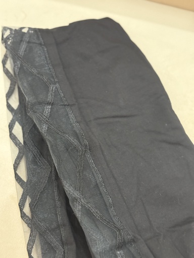 [72929065] Sheer Ribbon style tight pants