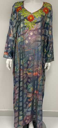 [44476915] Handmade blue dress