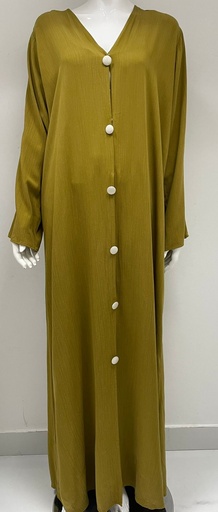 [88901585] Stylish Olive Green Abaya