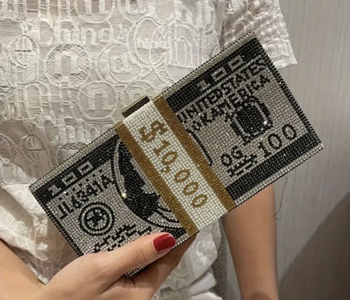 [63129520] 10K US dollars clutch 