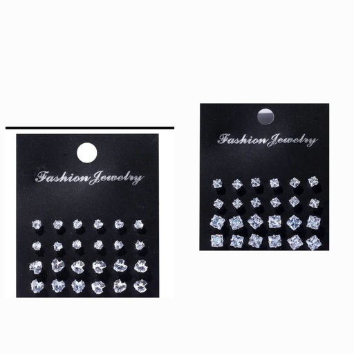 Elegant Zirconia Stud Earing 
