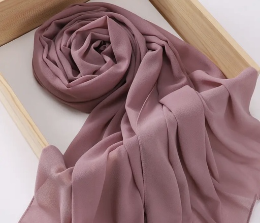 Solid color chiffon silky Shaila 