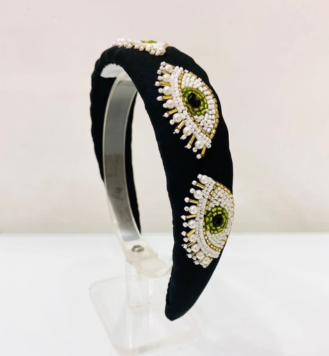 [00029713] Evil Eye Beaded Headband