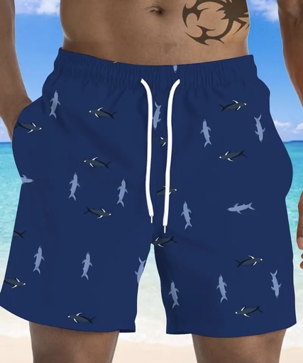 [10629753] Men's sharks beach Shorts  
