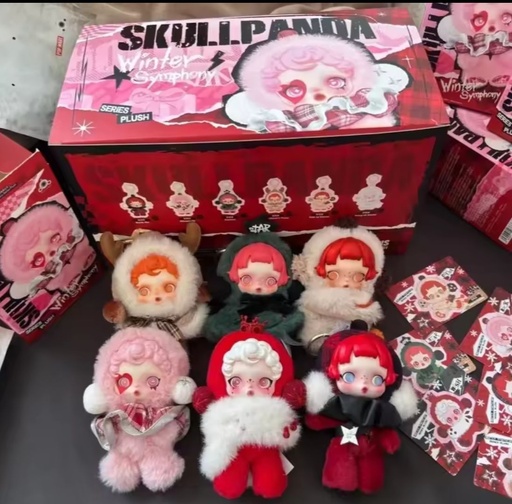 [61929785] SKULLPANDA WINTER LABUBU