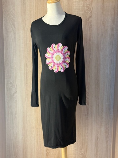 [90229808] Swirl Bloom Long Sleeve T-Shirt