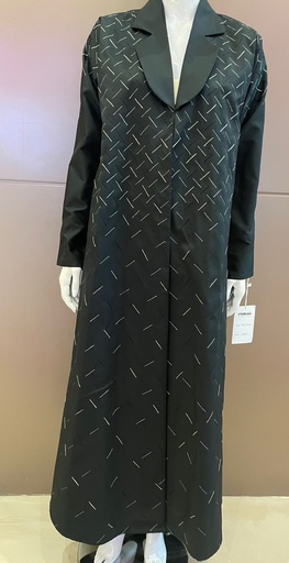 [72329832] Elegant Silk route Linear abaya