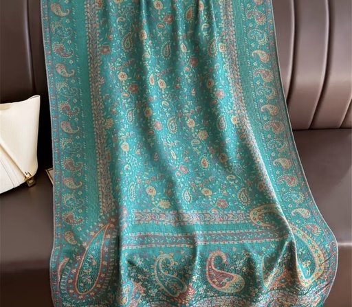 [83429948] Boho paisley shawl 