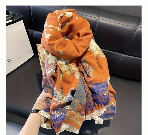 Luxurious china town inspired shawl