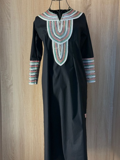 [79930026] National day dress handcrafted with traditional Talli work