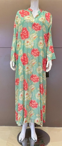 [72330106] Floral Mint Dress